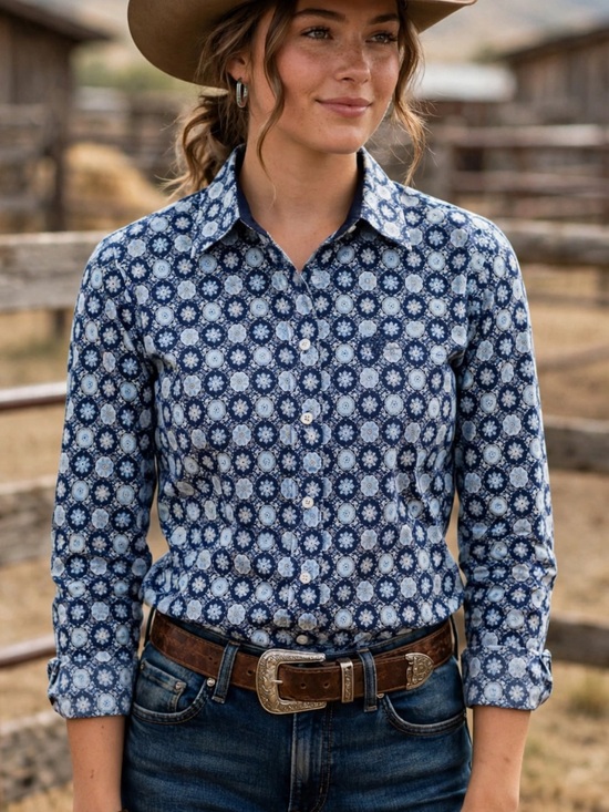 Cinch Tops - Women’s Cinch Button Up